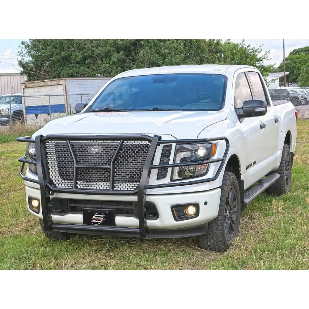 Steelcraft Punch Plate Grille Grille Guard 50-4140C - Black HD Guards