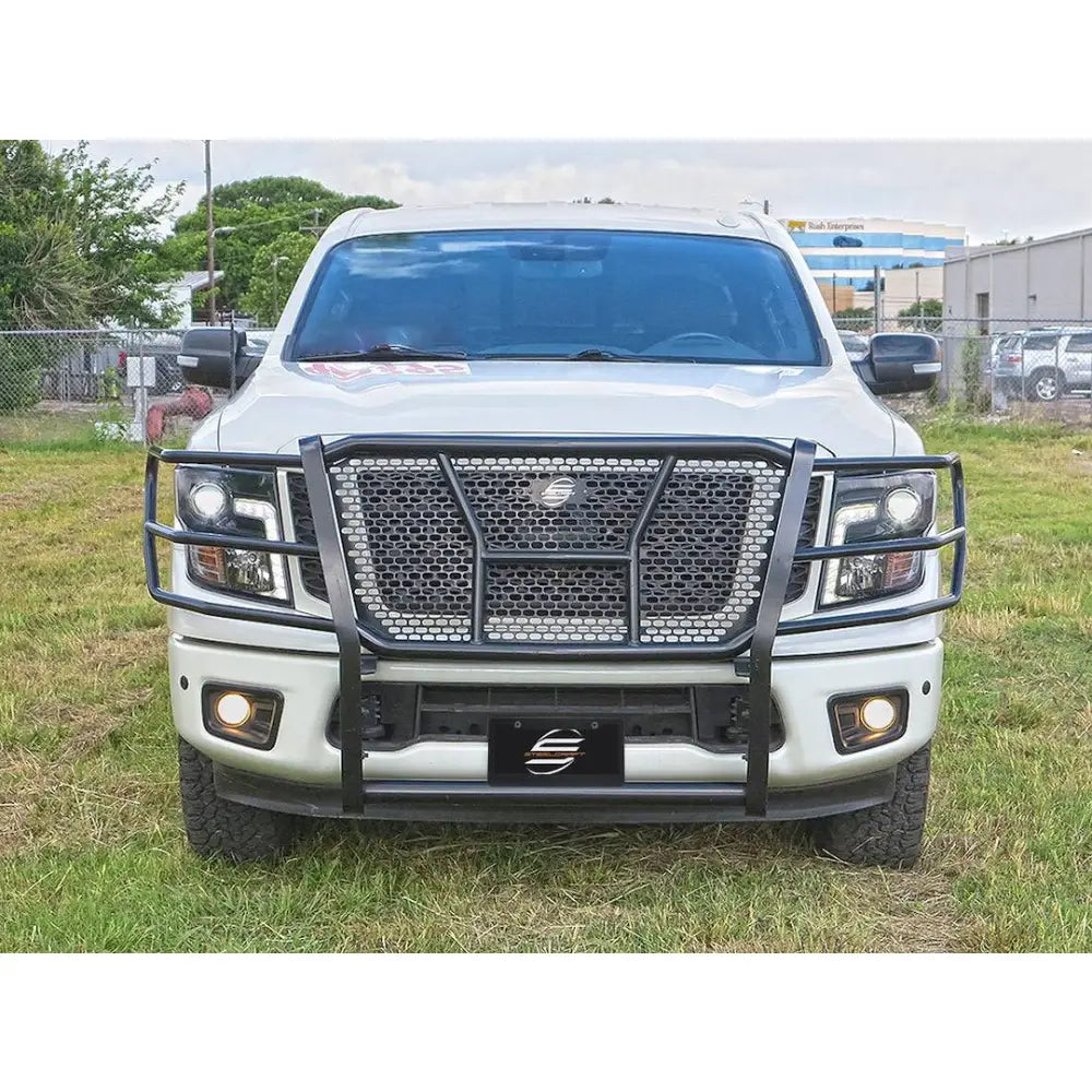 Steelcraft Punch Plate Grille Grille Guard 50-4140C - Black HD Guards