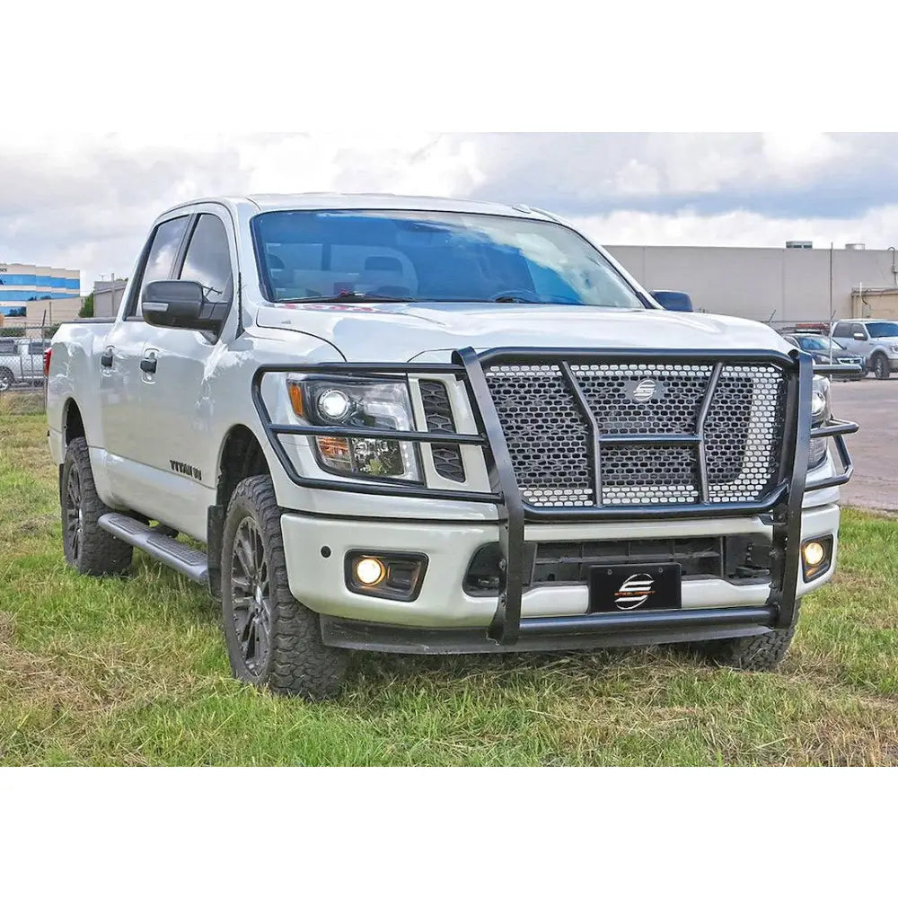 Steelcraft Punch Plate Grille Grille Guard 50-4140C - Black HD Guards