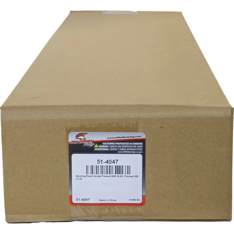 Cardboard box with product label for Steering Rack Assembly Hon, RV parts & accessories
