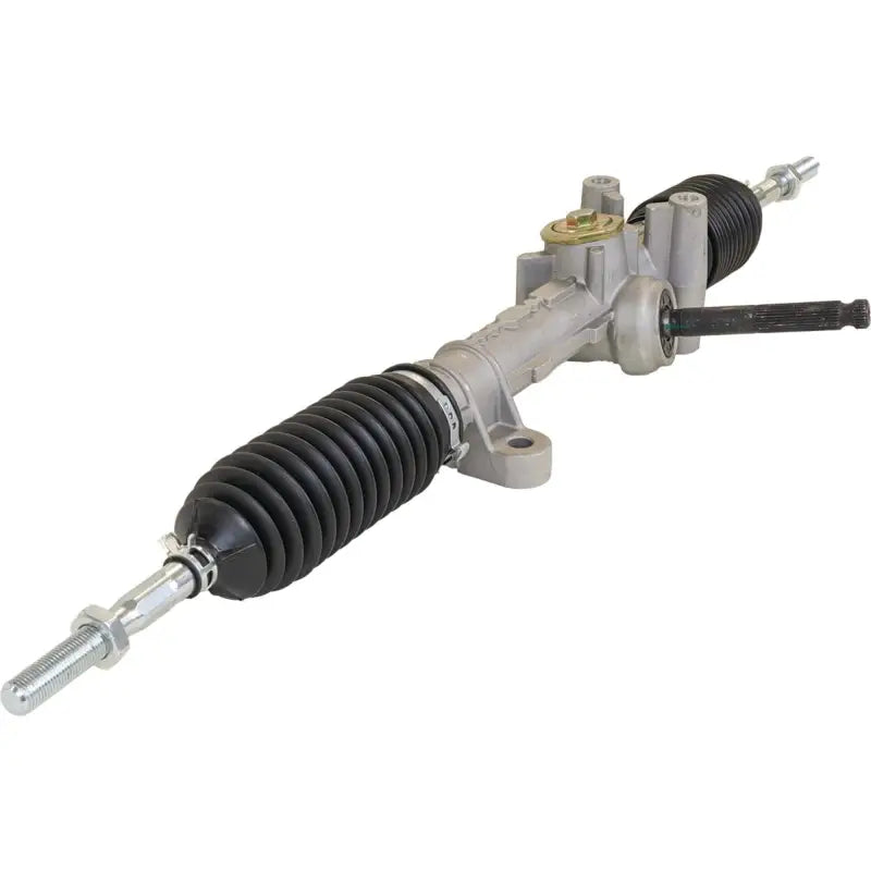Silver steering rack with black bellows for Hon, perfect RV parts & accessories for powersports