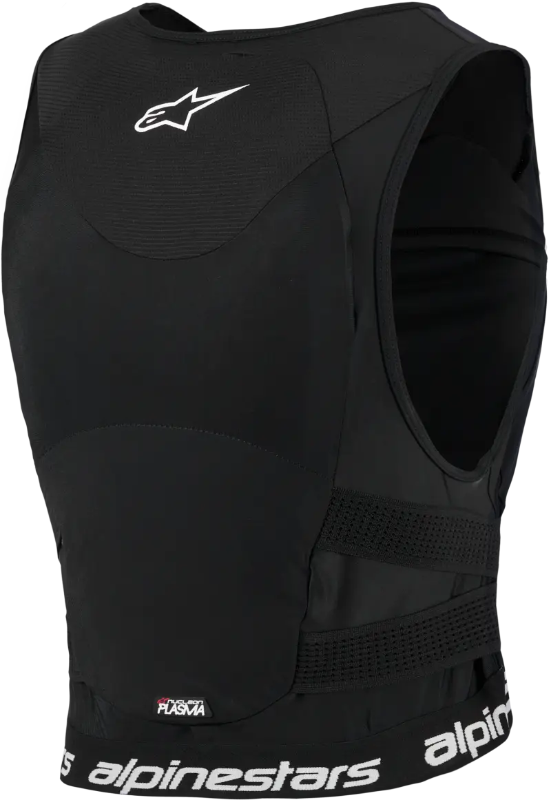Stella Plasma Chest Protect Black/White Sm - ALPINESTARS