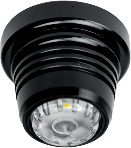 Stick On Led Dome Light Usb Rechargeable Black - AXIA