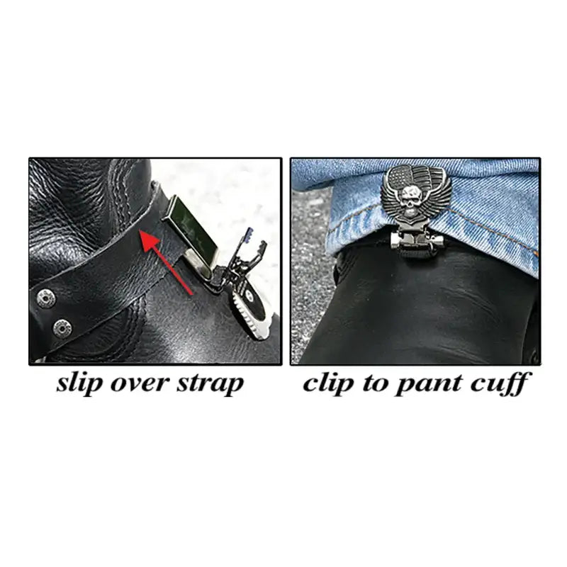 Clips For Stirrup/Strap Boots Engine/Shield - RYDER CLIPS