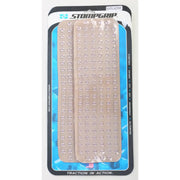 STOMPGRIP 2/Pk Stompgrip Strips Clear Super Volcano for Powersports