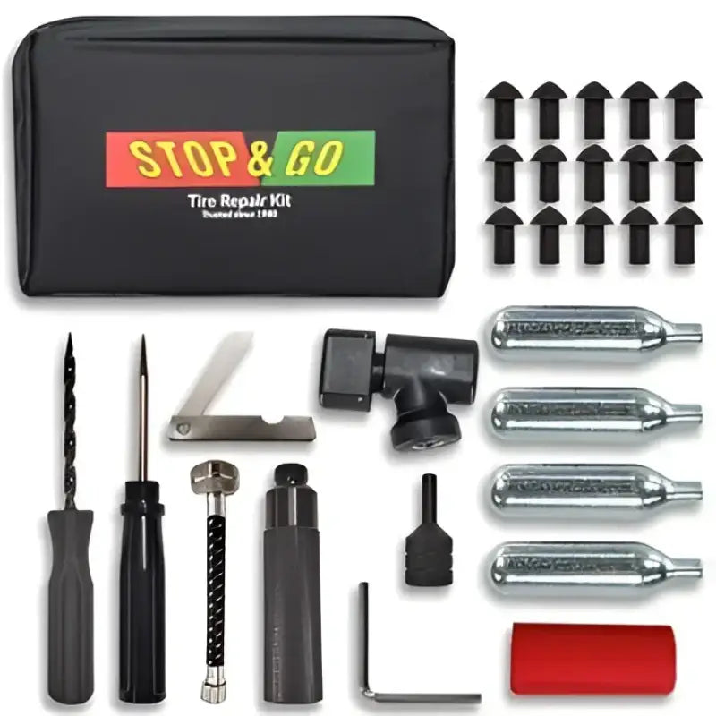 Pocket Tire Plugger Kit Plus Co2 Inflation