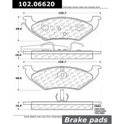 102.06620 Brake Pad