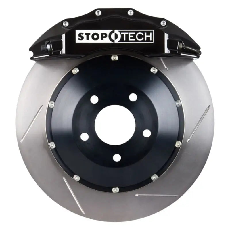 StopTech 00-03 BMW M5 Black ST-60 Calipers 355x32mm Slotted Rotors Front Big Brake Kit 