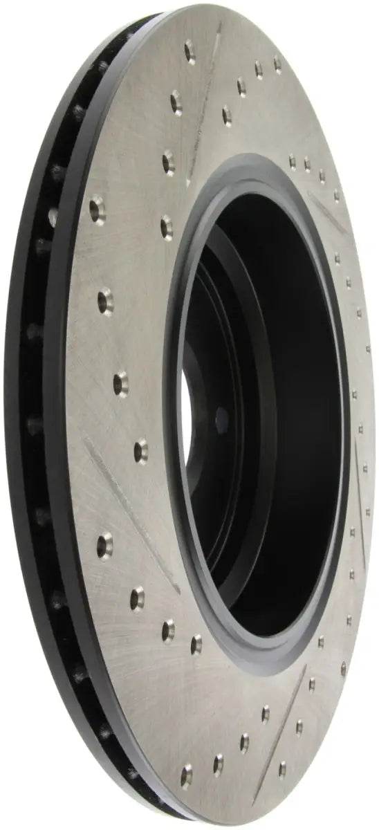 StopTech 00-03 BMW M5 (E39) Slotted & Drilled Left Rear Rotor 