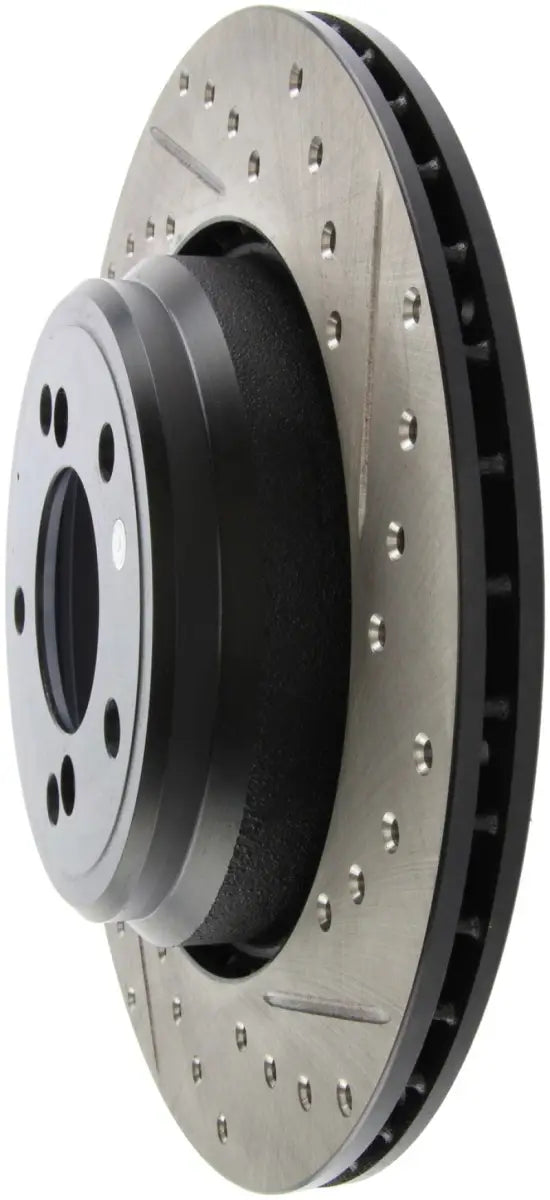 StopTech 00-03 BMW M5 (E39) Slotted & Drilled Left Rear Rotor 