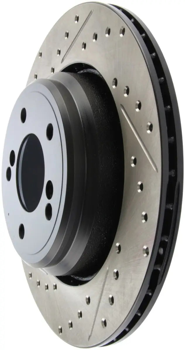 StopTech 00-03 BMW M5 (E39) Slotted & Drilled Right Rear Rotor 