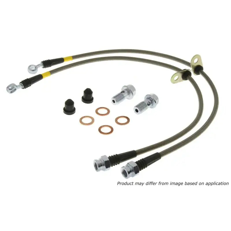 Stoptech StopTech 00-05 Celica GT & GT-S/05-08 Scion tC Front Stainless Steel Brake Lines