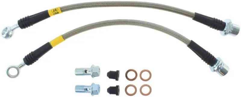 StopTech 00-05 Celica GT-S/05-08 Scion tC Stainless Steel Rear Brake Lines 