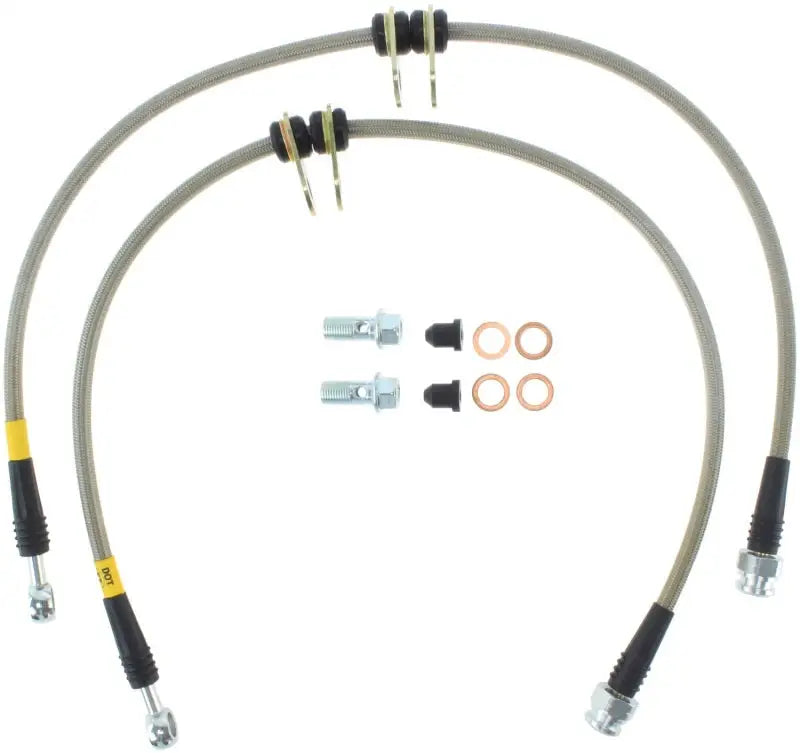 StopTech 00-05 Honda S2000 Front SS Brake Lines 