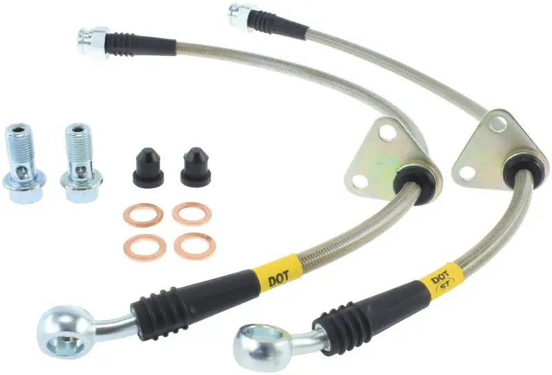 StopTech 00-05 Honda S2000 Rear SS Brake Lines 