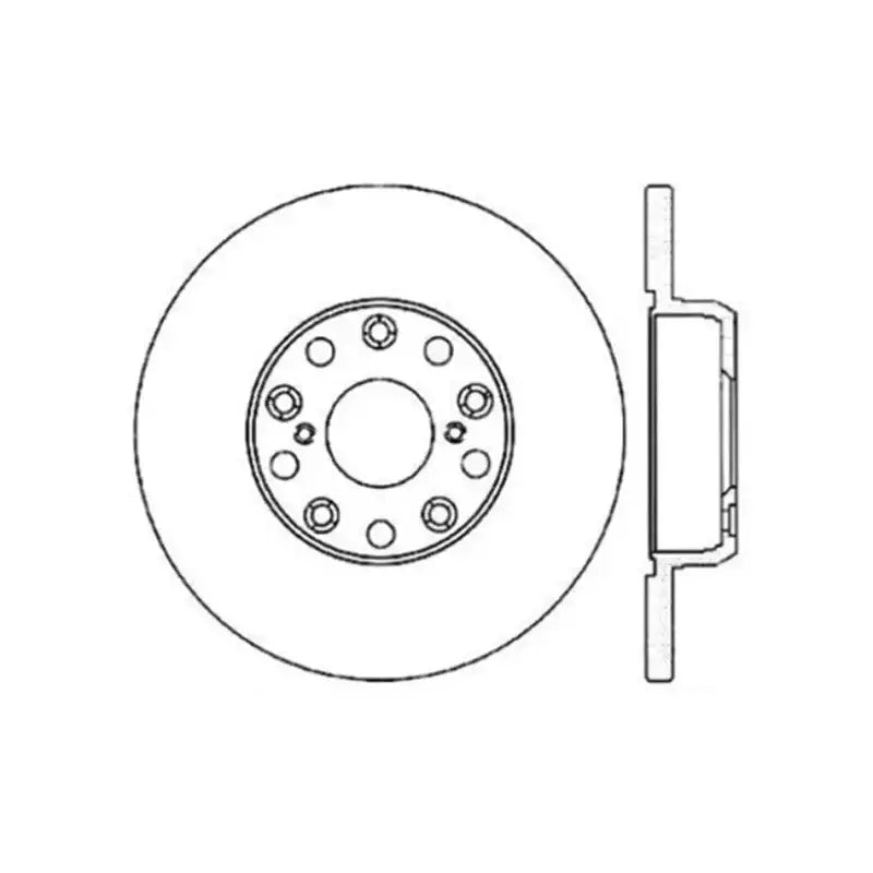StopTech 00-05 Lexus IS300 / 02-09 Lexus SC430 / 98-05 GS300/GS350/GS400/GS430/GS450H SportStop Slo 