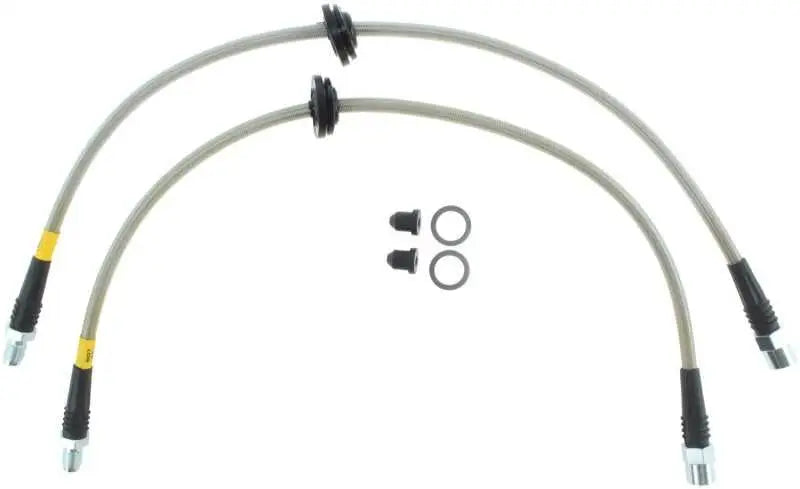 StopTech 00-06 BMW X5 Stainless Steel Front Brake Line Kit 