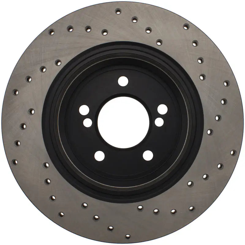 StopTech 01-07 BMW M3 (E46) / 00-04 M5 (E39) Drilled Right Rear Rotor 