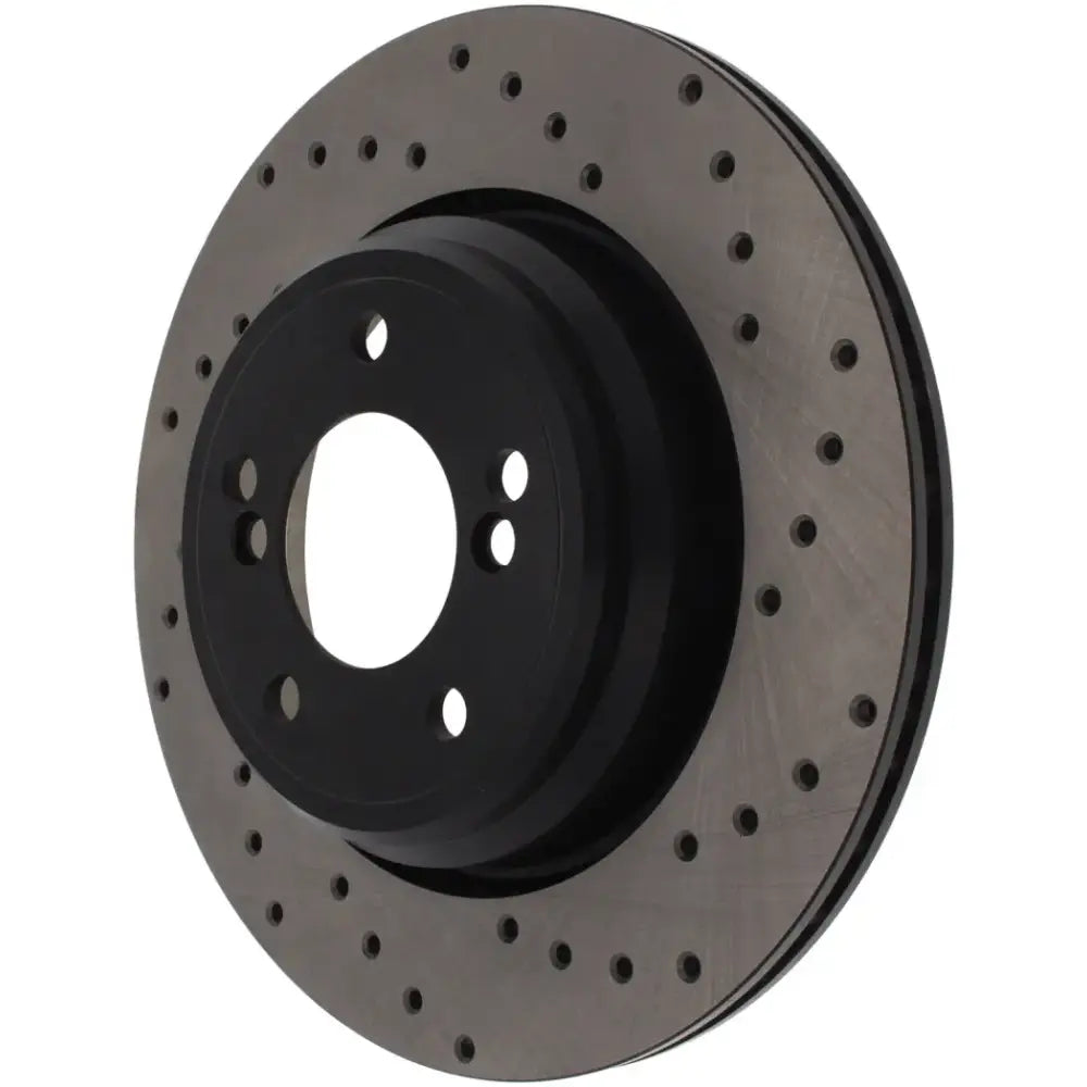 StopTech 01-07 BMW M3 (E46) / 00-04 M5 (E39) Drilled Right Rear Rotor 