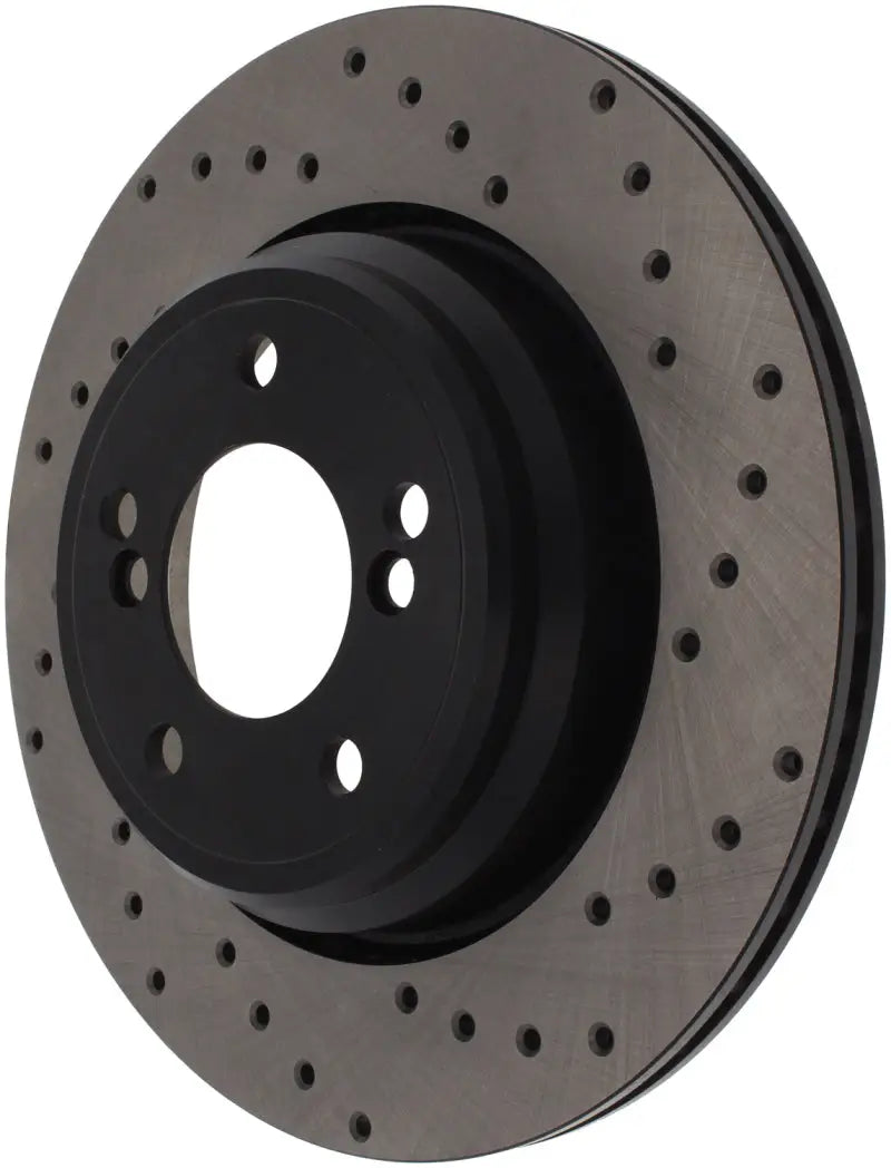 StopTech 01-07 BMW M3 (E46) / 00-04 M5 (E39) Drilled Right Rear Rotor 