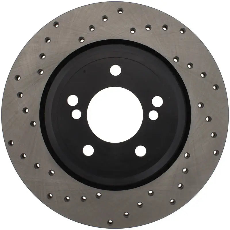 StopTech 01-07 BMW M3 (E46) / 00-04 M5 (E39) Drilled Right Rear Rotor 