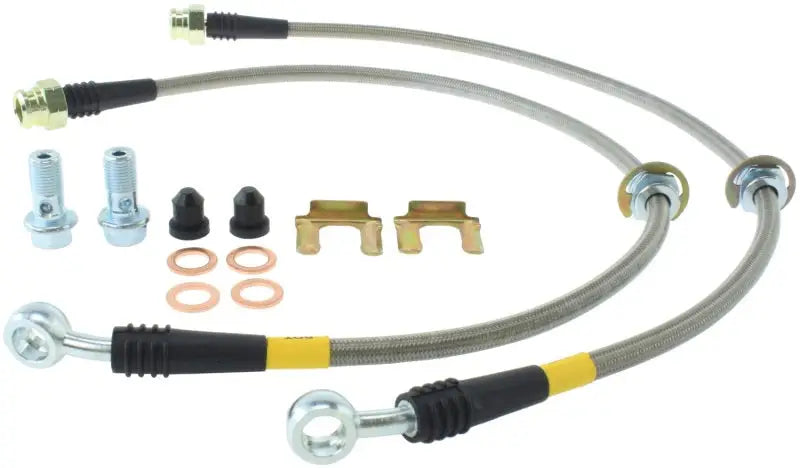StopTech 02-07 WRX Stainless Steel Rear Brake Lines 