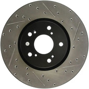 Stoptech StopTech 04-08 Accura TL (Brembo Caliber) SportStop Slotted & Drilled Left Front Rotor