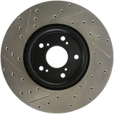StopTech 04-08 Accura TL (Brembo Caliber) SportStop Slotted & Drilled Left Front Rotor 