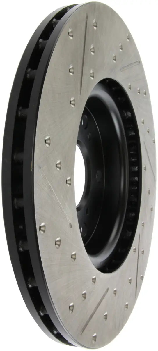 StopTech 04-08 Accura TL (Brembo Caliber) SportStop Slotted & Drilled Left Front Rotor 