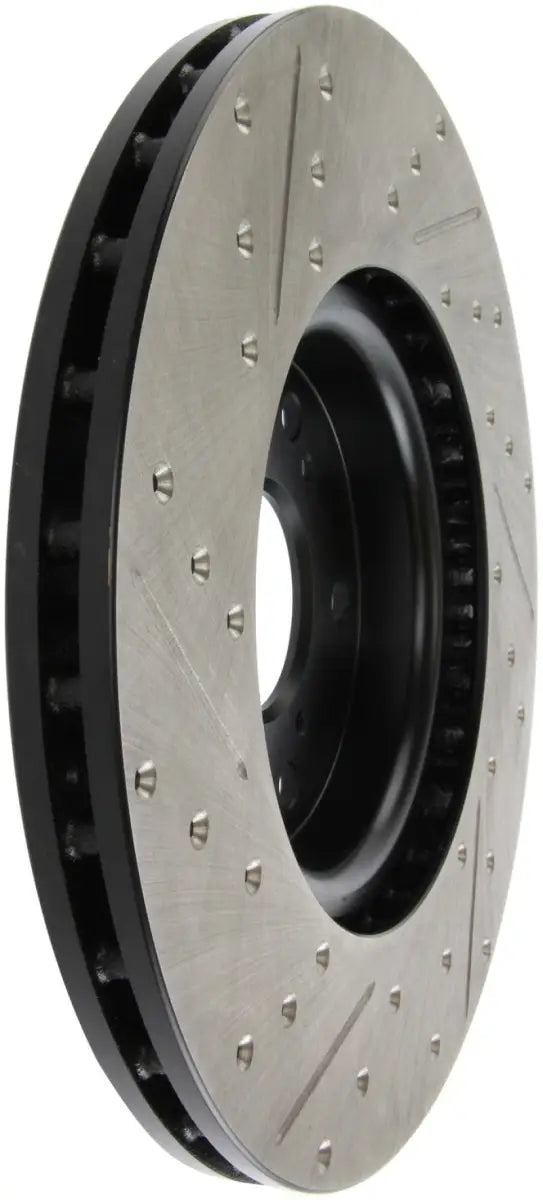 StopTech 04-08 Accura TL (Brembo Caliber) SportStop Slotted & Drilled Left Front Rotor 