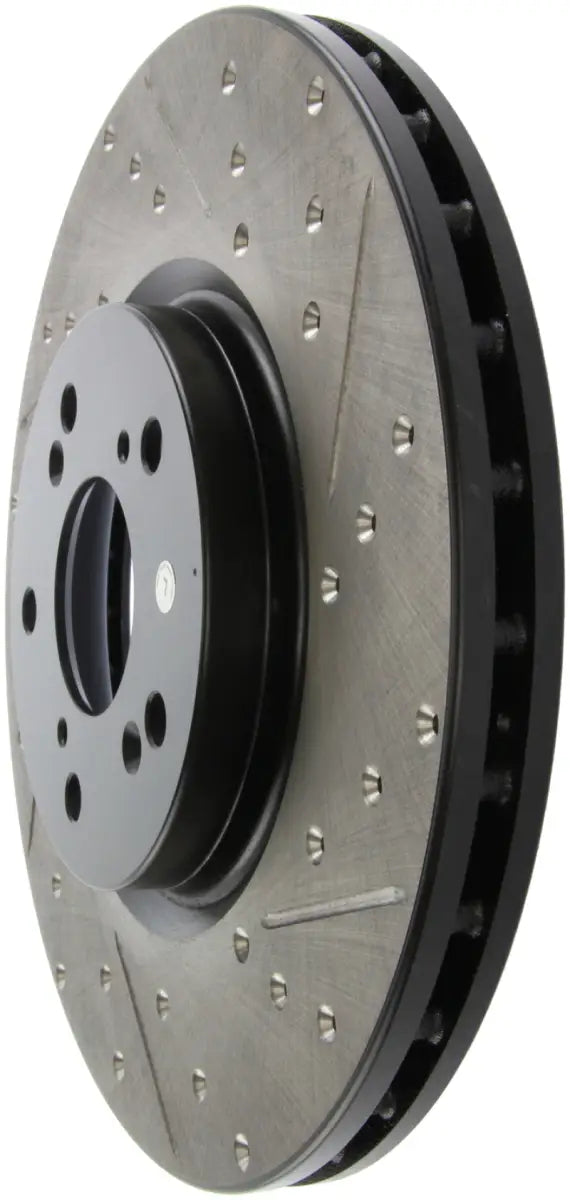 StopTech 04-08 Accura TL (Brembo Caliber) SportStop Slotted & Drilled Left Front Rotor 
