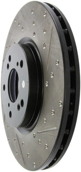 StopTech 04-08 Accura TL (Brembo Caliber) SportStop Slotted & Drilled Left Front Rotor 