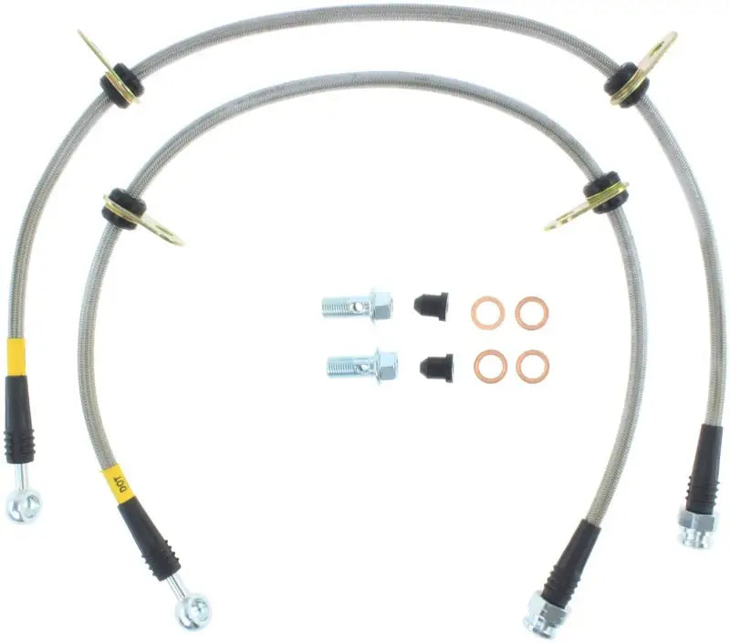 StopTech 06-09 Honda S2000 Front SS Brake Lines 