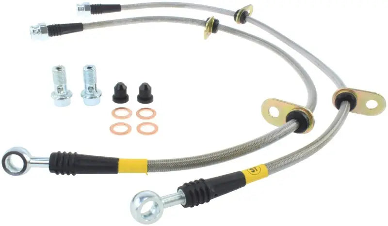 StopTech 06-09 Honda S2000 Front SS Brake Lines 