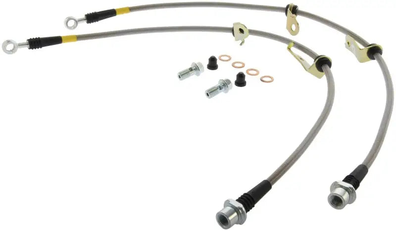 Stoptech StopTech 06-17 Lexus HS250h / Toyota RAV4 Stainless Steel Front Brake Lines