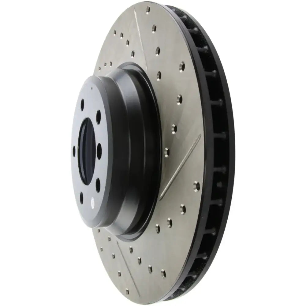 StopTech 07-09 BMW 335 (E90/E92/E93) Slotted & Drilled Left Front Rotor 