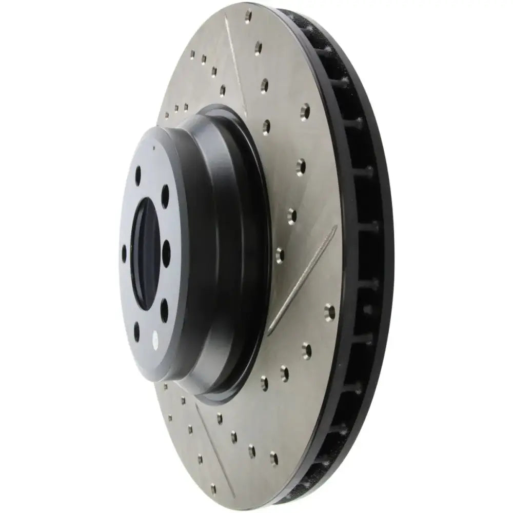 StopTech 07-09 BMW 335 (E90/E92/E93) Slotted & Drilled Left Front Rotor 
