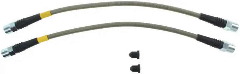 StopTech 09-11 Audi A6 Quattro / 07-11 S6 Front Stainless Steel Brake Line Kit 