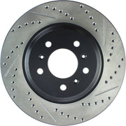 Stop Tech Brake Rotor: 127.62099L Stop Tech Slotted & Drilled Rotor