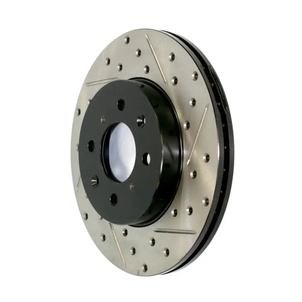 Stoptech StopTech 2012+ Chevrolet Camaro SS Brembo 4 Piston J6G Sport Slotted & Drilled Right Rotor