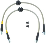 StopTech 2013-2014 Ford Focus ST Stainless Steel Rear Brake Lines - Brakes