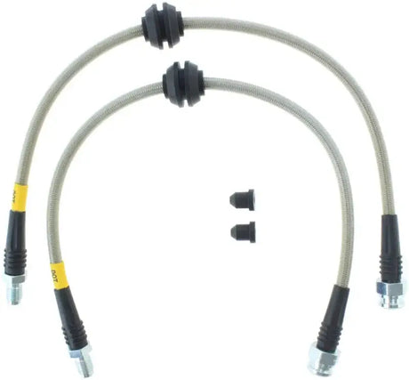 StopTech 2013-2014 Ford Focus ST Stainless Steel Rear Brake Lines - Brakes