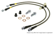 StopTech 2013-2014 Ford Focus ST Stainless Steel Rear Brake Lines - Brakes