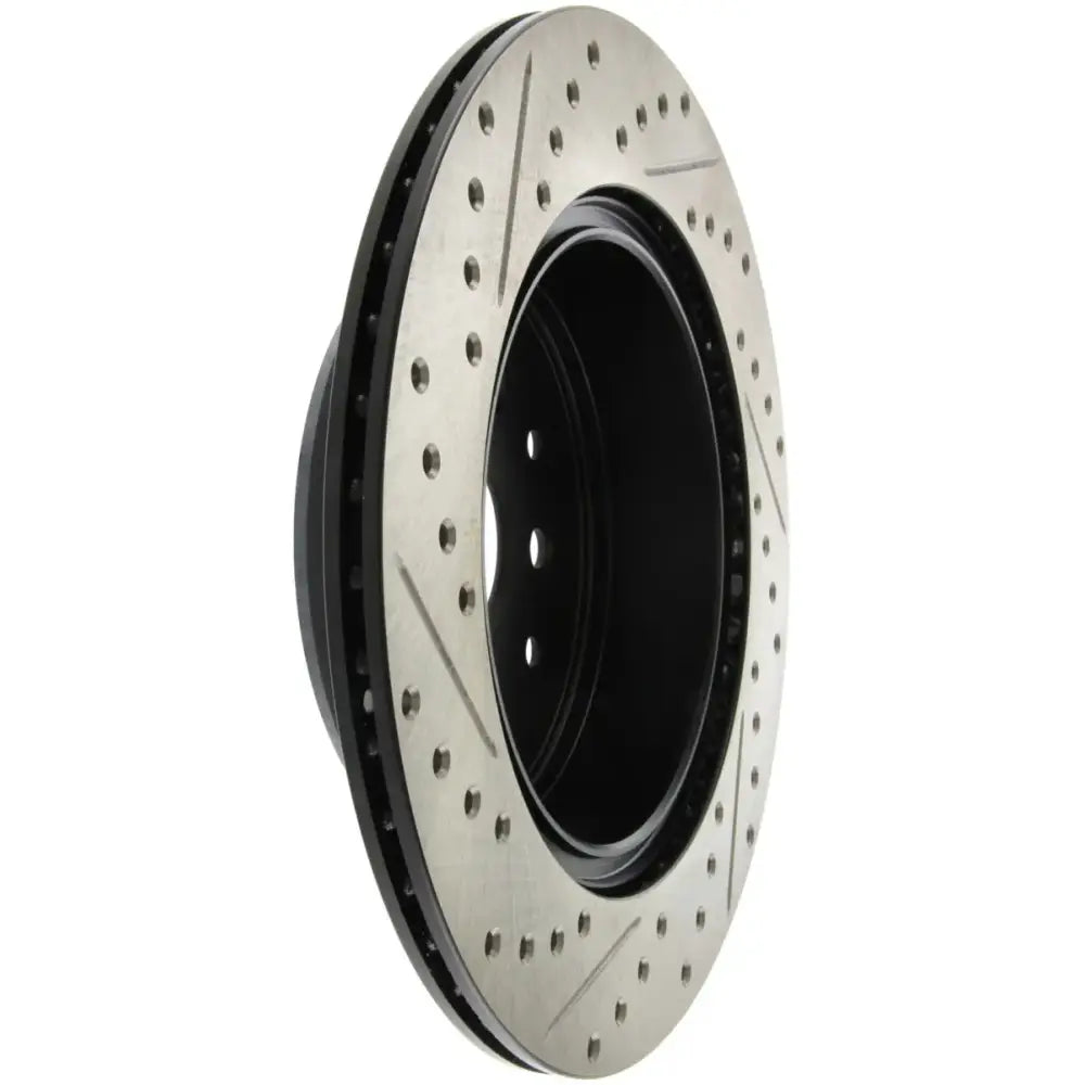 StopTech 5/93-98 Toyota Supra Left Rear Slotted & Drilled Rotor 