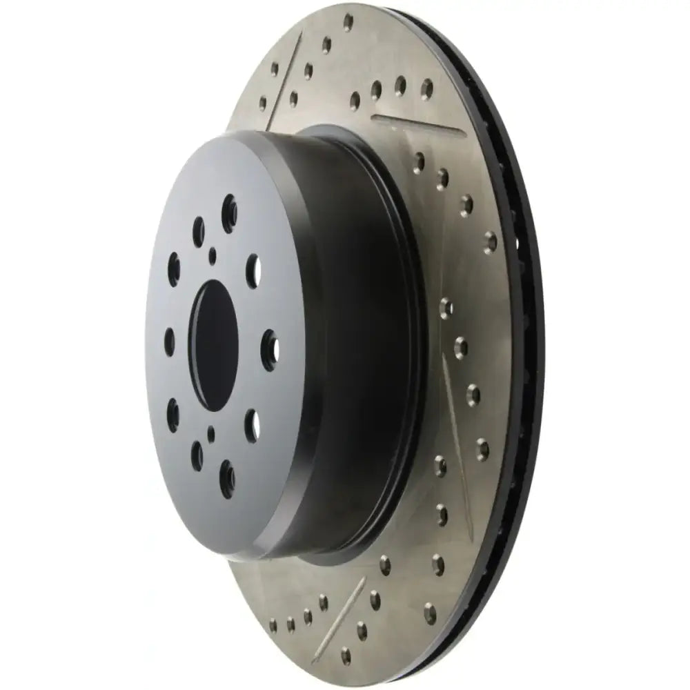 StopTech 5/93-98 Toyota Supra Right Rear Slotted & Drilled Rotor 