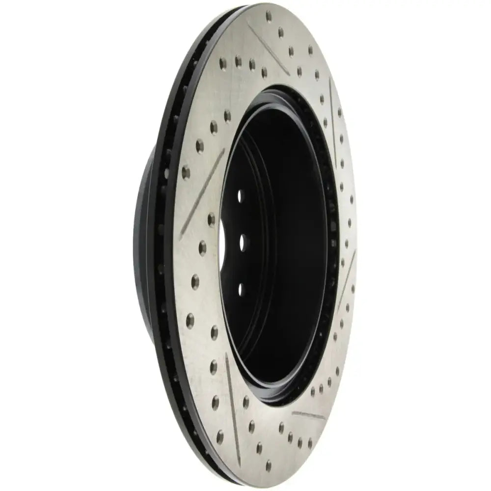 StopTech 5/93-98 Toyota Supra Right Rear Slotted & Drilled Rotor 