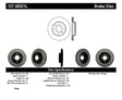 Stoptech StopTech 90-01 Acura Integra (exc. Type R) / 01-05 Honda Civic / 07+ Honda Fit / 93-97 Del Sol VTEC