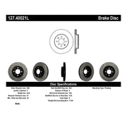 Stoptech StopTech 90-01 Acura Integra (exc. Type R) / 01-05 Honda Civic / 07+ Honda Fit / 93-97 Del Sol VTEC