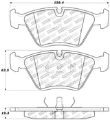 StopTech 95-99 BMW M3 / 01-07 M3 E46 / 89-93 M5 / 98-02 Z3 M series / 93-95 530 Front Brake Pads 