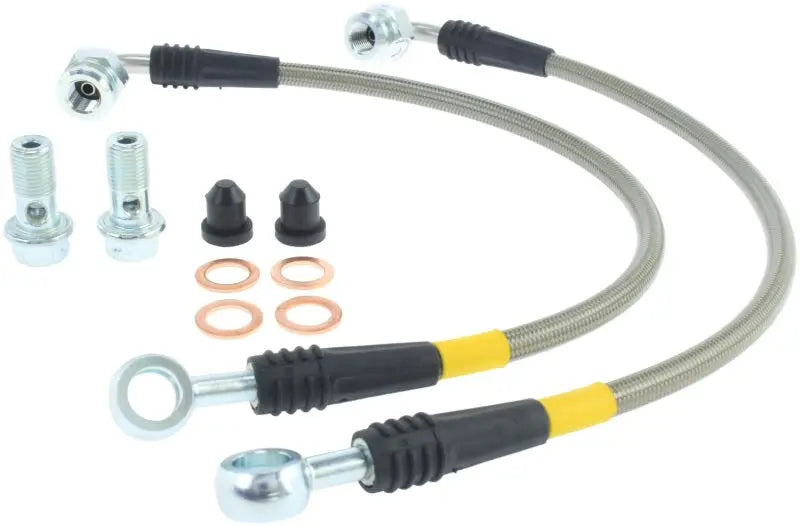 StopTech Evo 8 & 9 Stainless Steel Rear Brake Lines 
